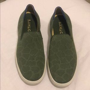 Green Safari Slip On Sneaker Rothy’s!